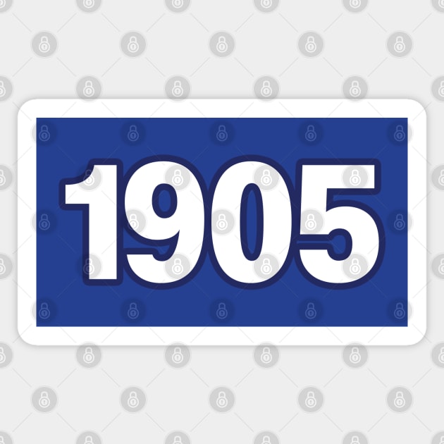 1905 Sticker by Footscore